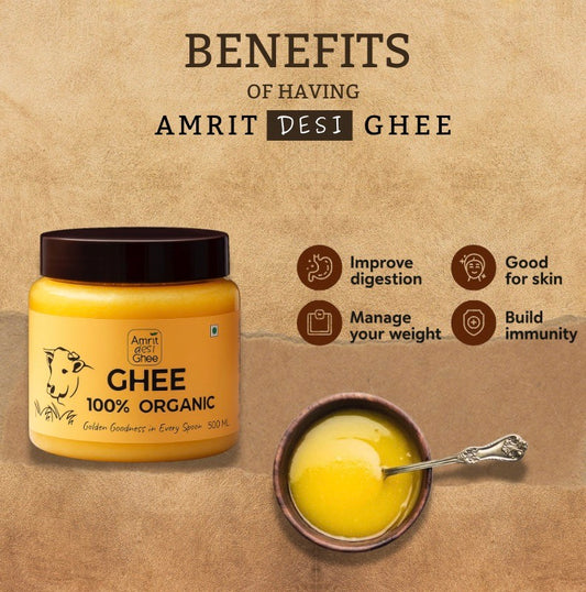 Desi Cow Ghee | 0.5 ltr